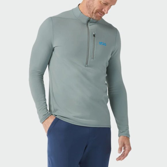 STIO Fremont Stretch Fleece Half Zip Sweatshirt Jacket size XL Men's - Picture 3 of 14